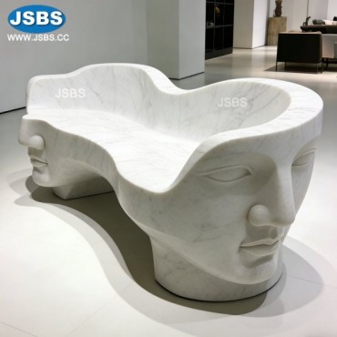 Marble Double Face design Bench, Marble Double Face design Bench
