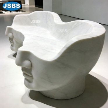 Marble Double Face design Bench, Marble Double Face design Bench